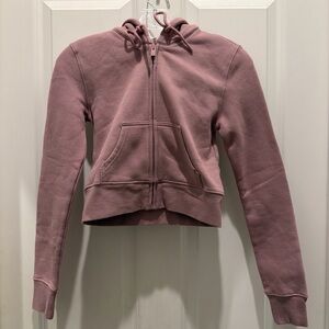 NWT ARITZIA SweatFleece Cozy Fleece Hoodie 2XS Purple